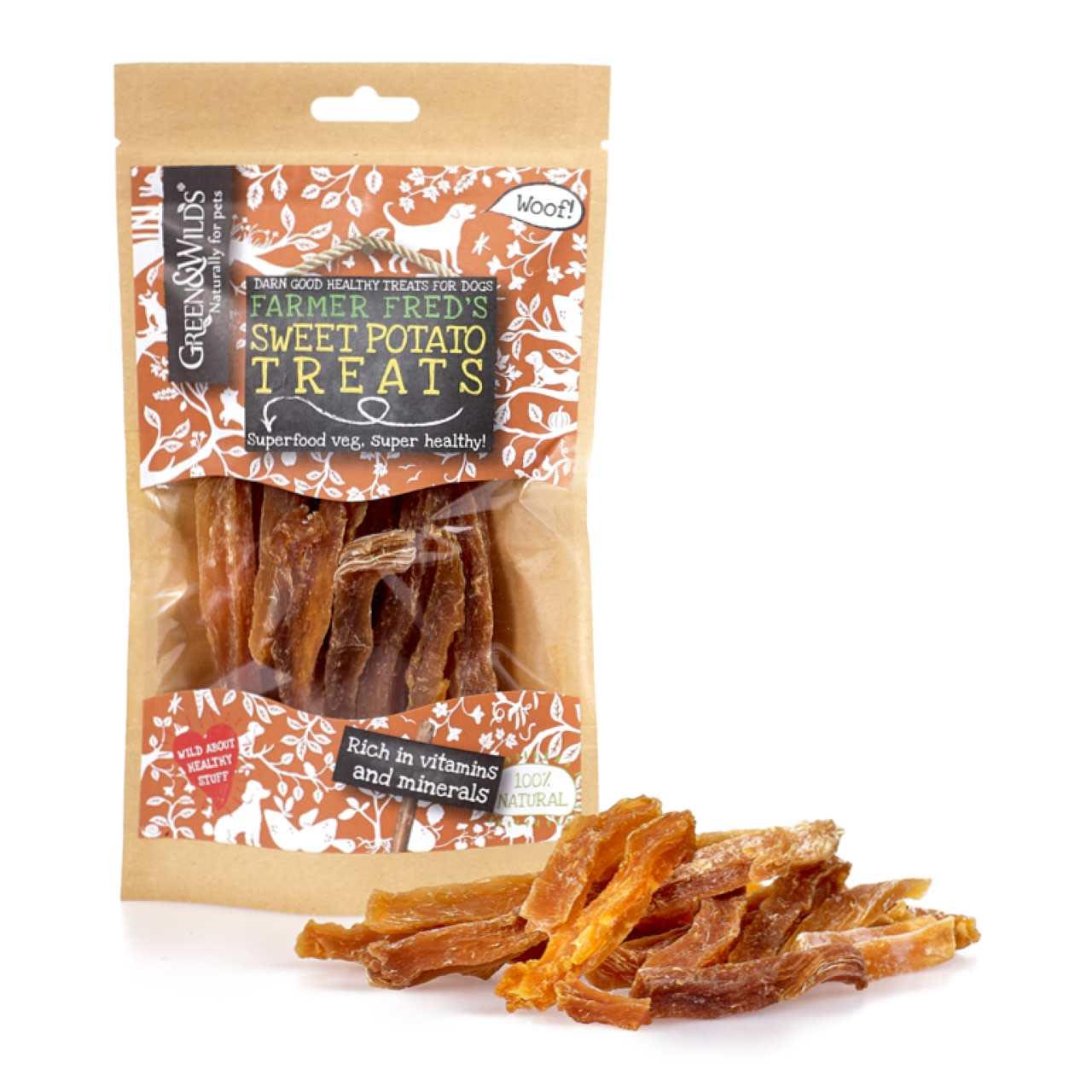 Image of Green & Wilds Sweet <br>Potato Dog Treat