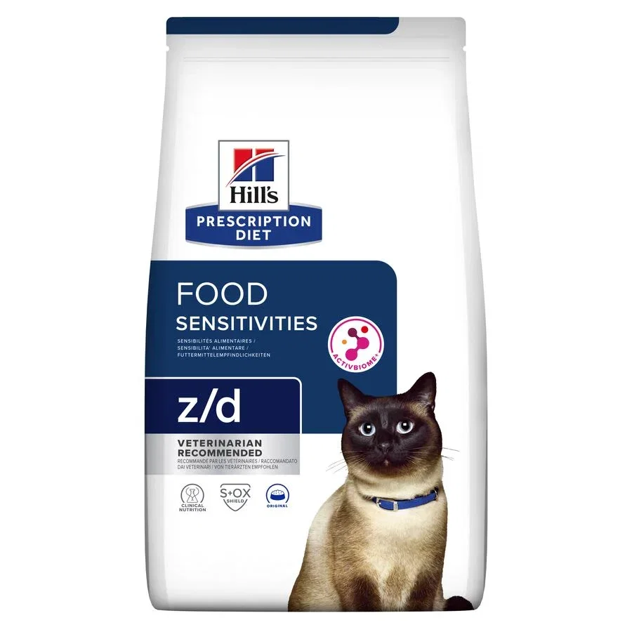 Image of Hill's Prescription Diet Food Sensitivities z/d Dry Cat Food