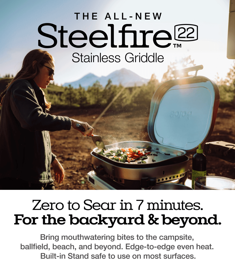 Steelfire 22 Stainless Griddle