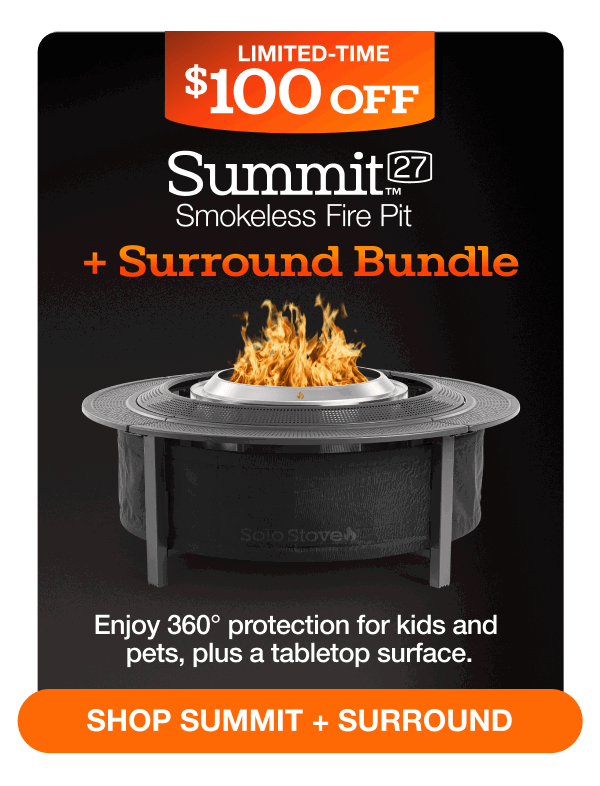 Summit 27 Fire Pit + Surround Bundle
