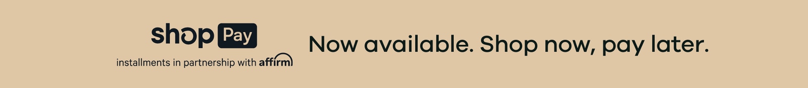 shop now pay later