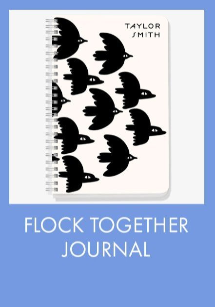 Flock Together Custom Journal