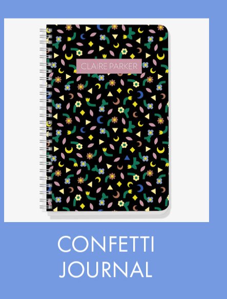 Confetti Journal