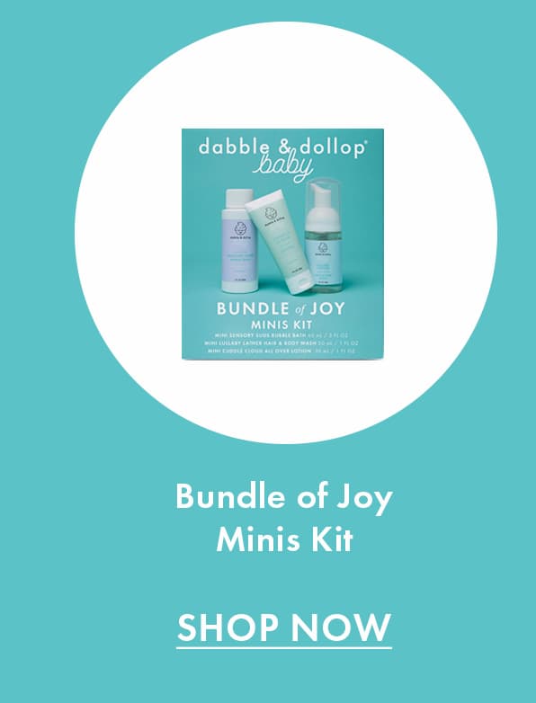 Dabble & Dollop Baby Bundle of Joy Minis Kit