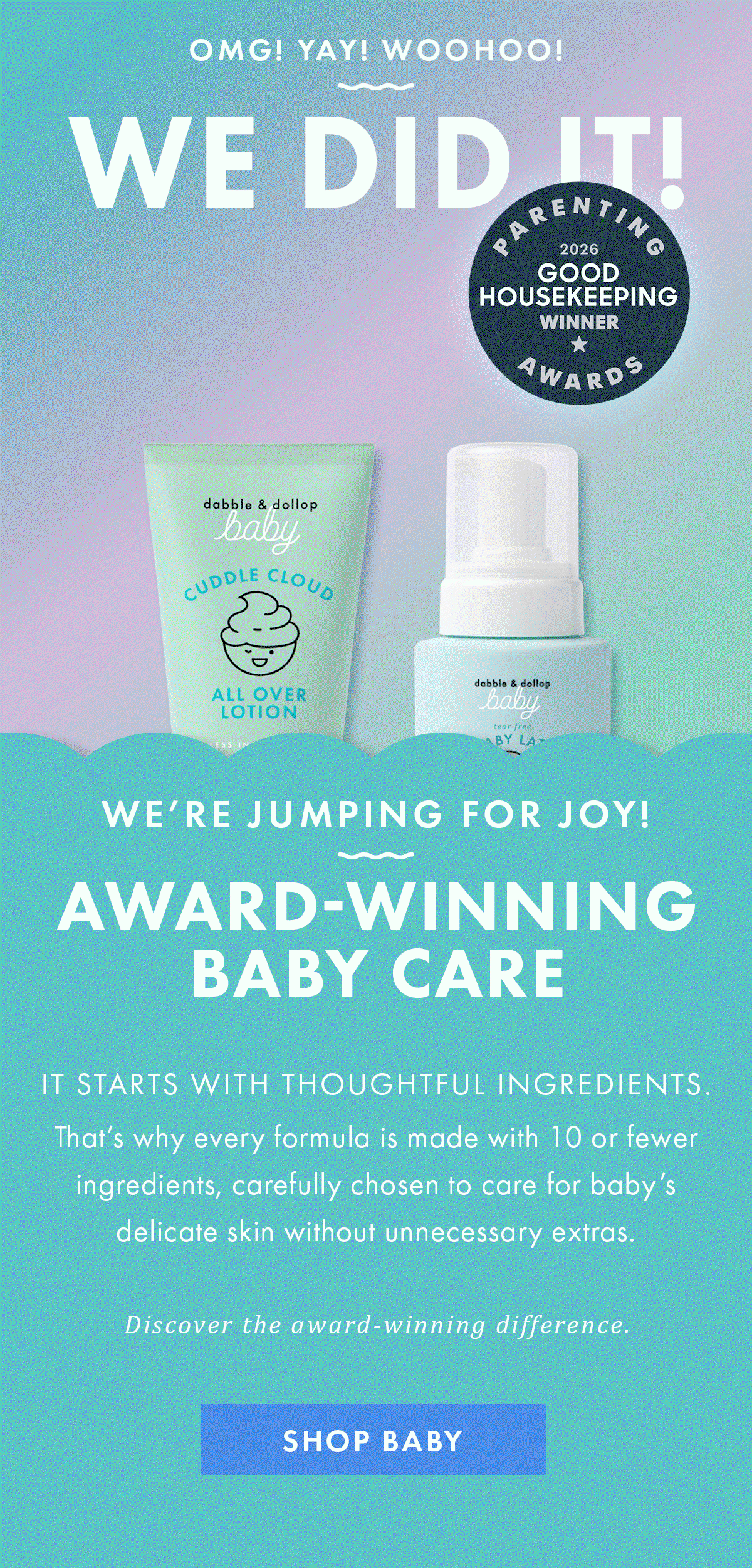 Award-Winning Baby Care