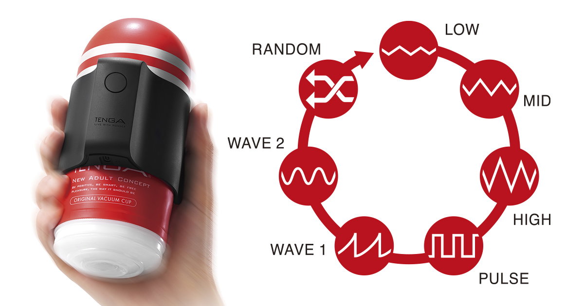 TENGA CUP VIBRATOR Product Details