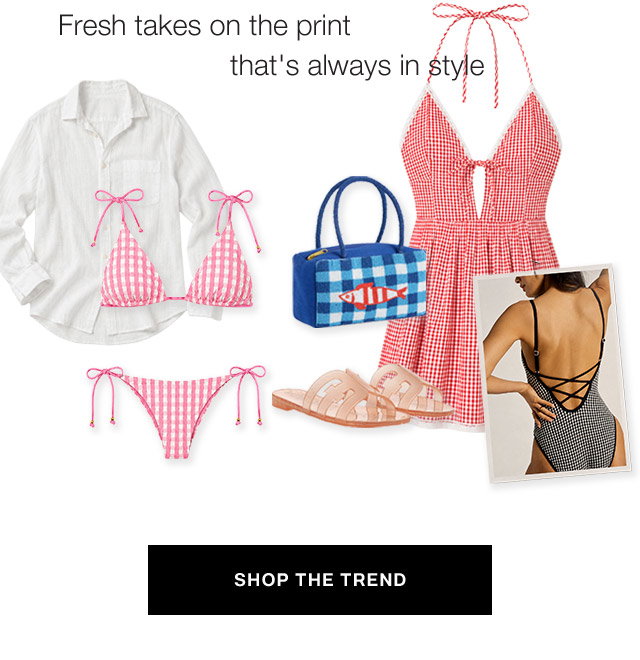 Shop the gingham trend