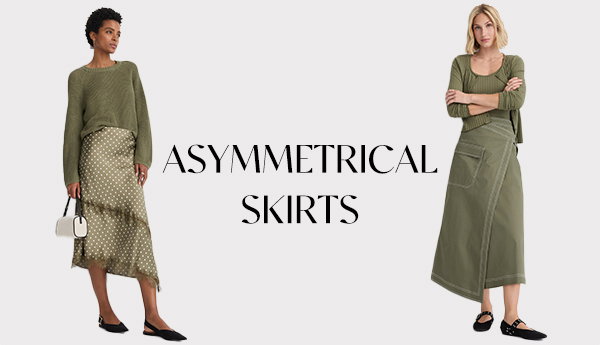 Asymmetrical skirts