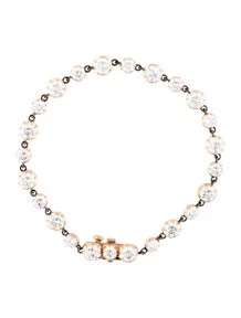 14K 6.36ctw Lab-Grown Diamond Link Bracelet