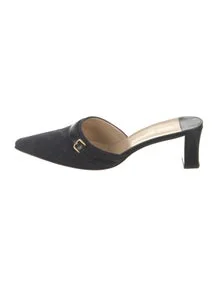 LV Monogram Canvas Mules