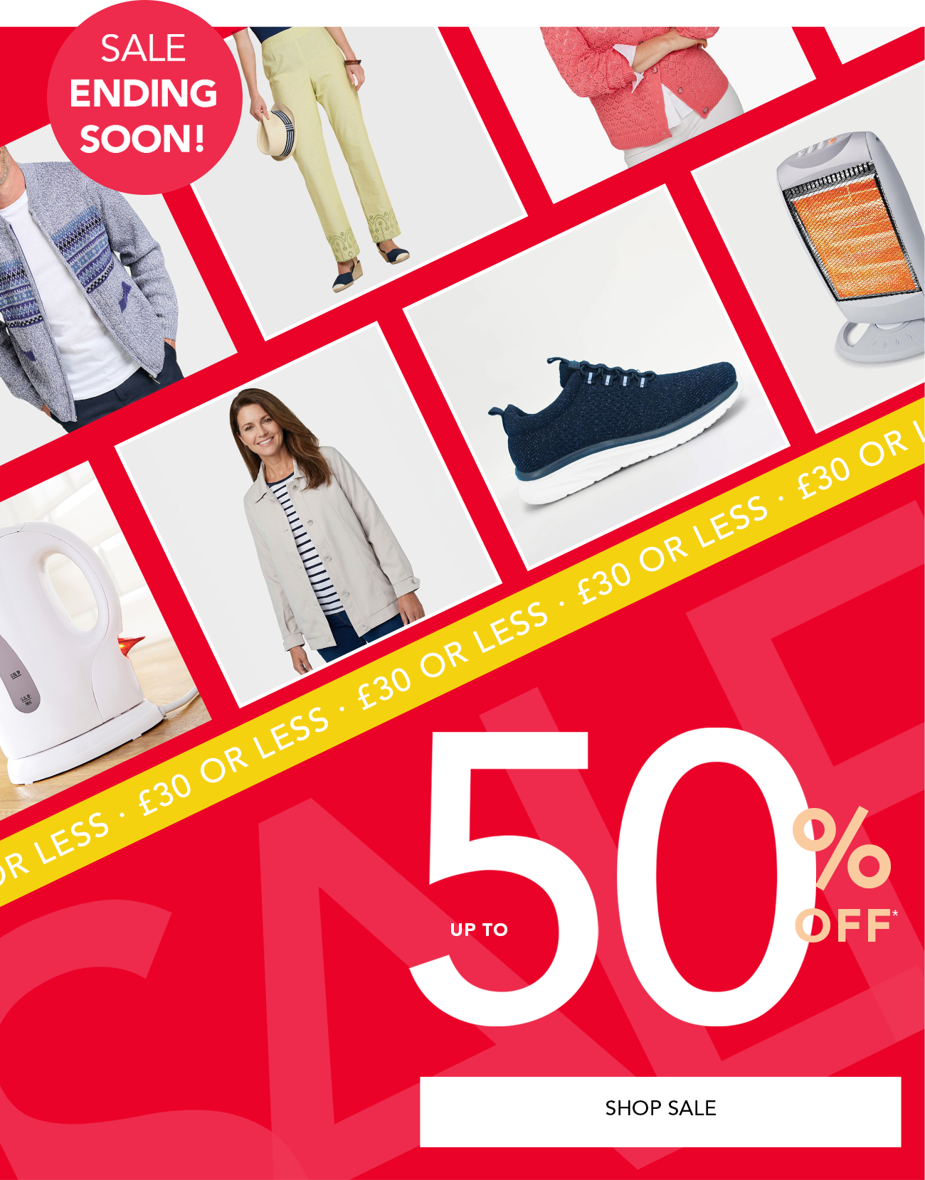 Shop £30 and under in our Summer Sale