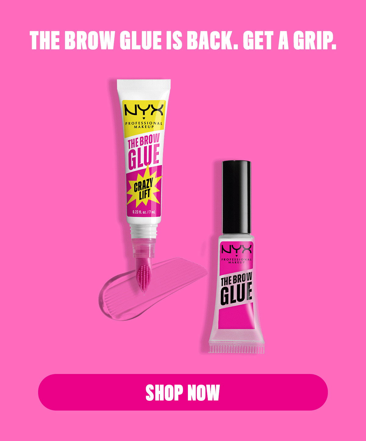 THE BROW GLUE IS BACK GET A GRIP