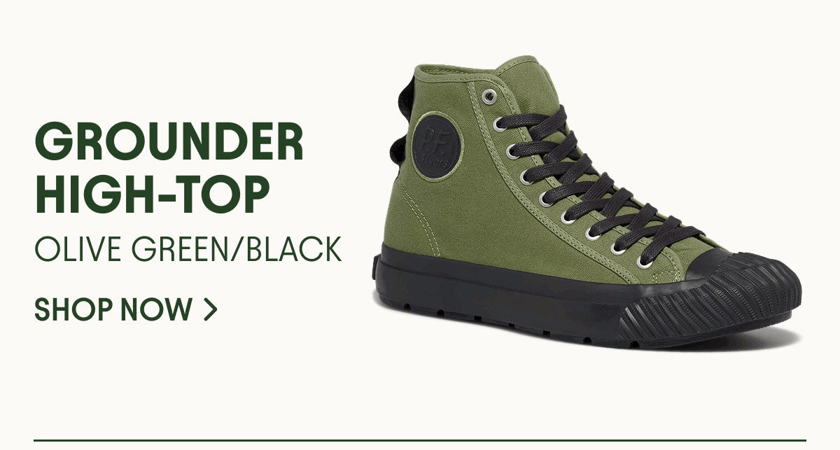 Grounder High-Top Olive Green/Black