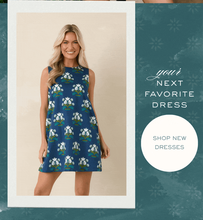 "Your next favorite dress. Shop New Dresses."