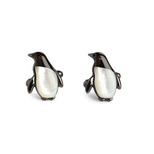 Darwin Penguin Cufflink