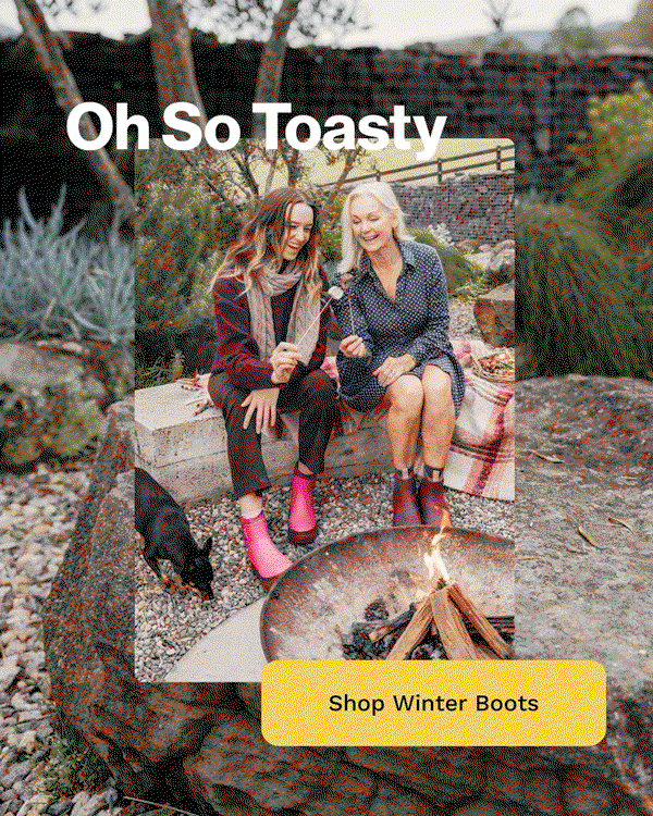 Oh so toasty! Shop Winter Boots >