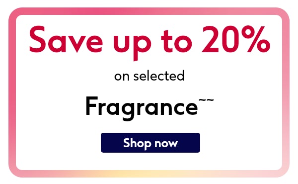 Save on fragrance!