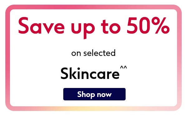 Save on skincare!