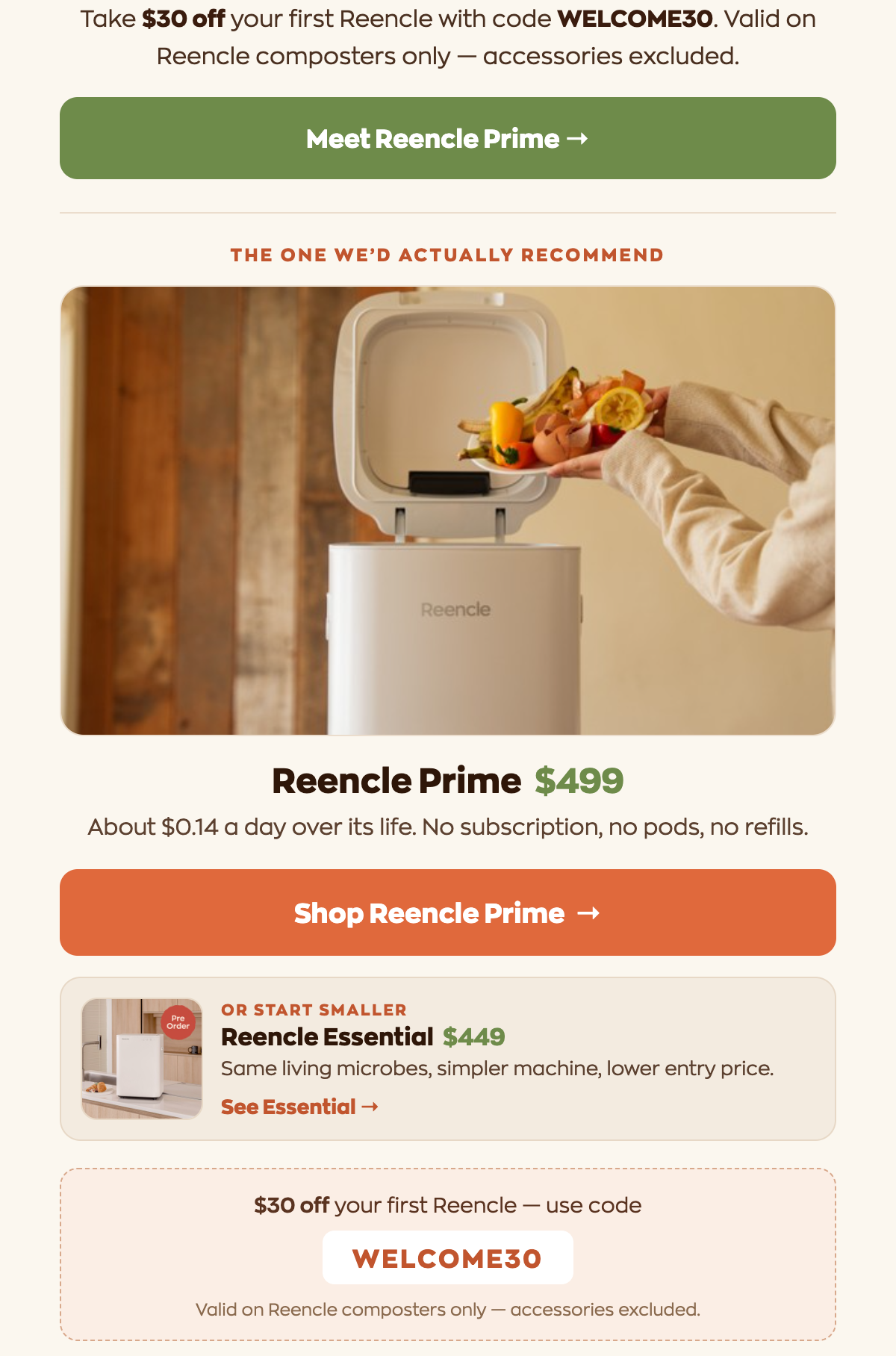Reencle Prime $499