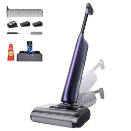 Ultenic AC1 TriFLex Wet & Dry Vacuum Cleaner, 150W Motor, 2600mAh Battery, 60-Min Runtime, 800ml Tank, 3 Cleaning Modes, Self-Cleaning System, 180° Flat Reach, Zero-Edge Cleaning