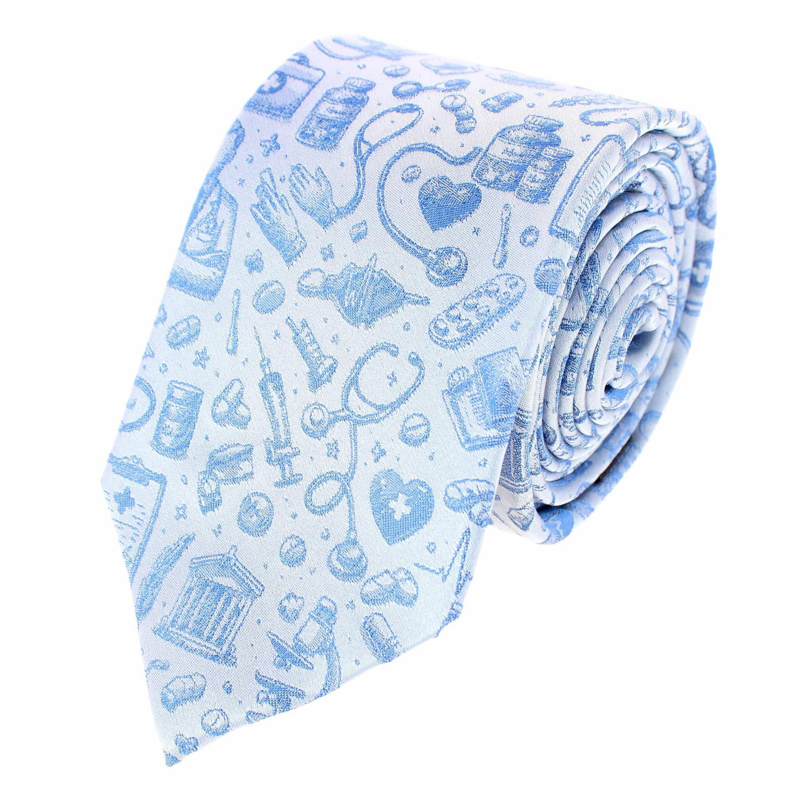 Image of Medical Alert Silk Novelty Necktie