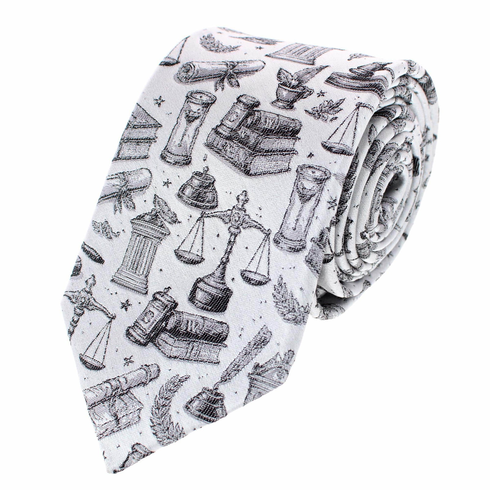 Image of Esquire Law Silk Novelty Necktie