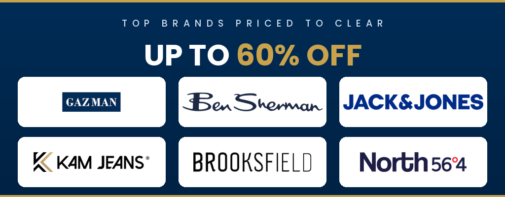 Up to 60% off best Big men's brands