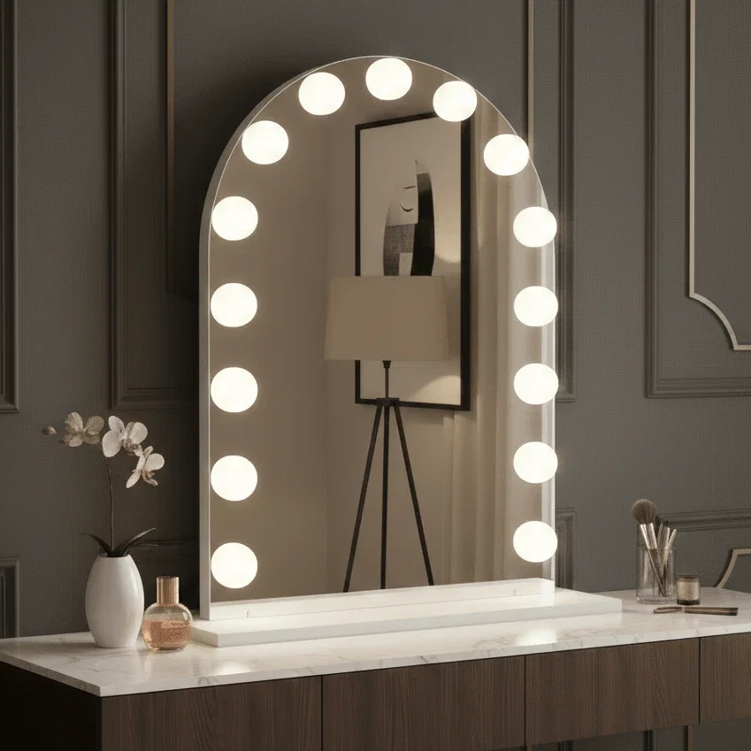 Image of Charlize Arch Hollywood Mirror 80 x 60cm
