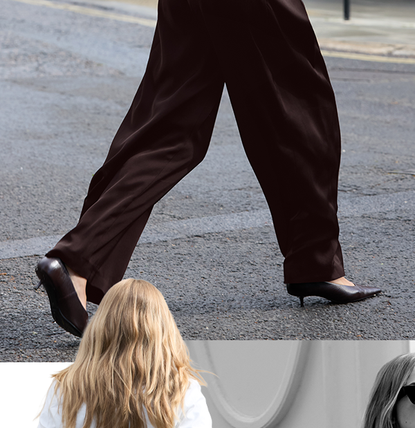 Safie Palazzo Sateen Trousers