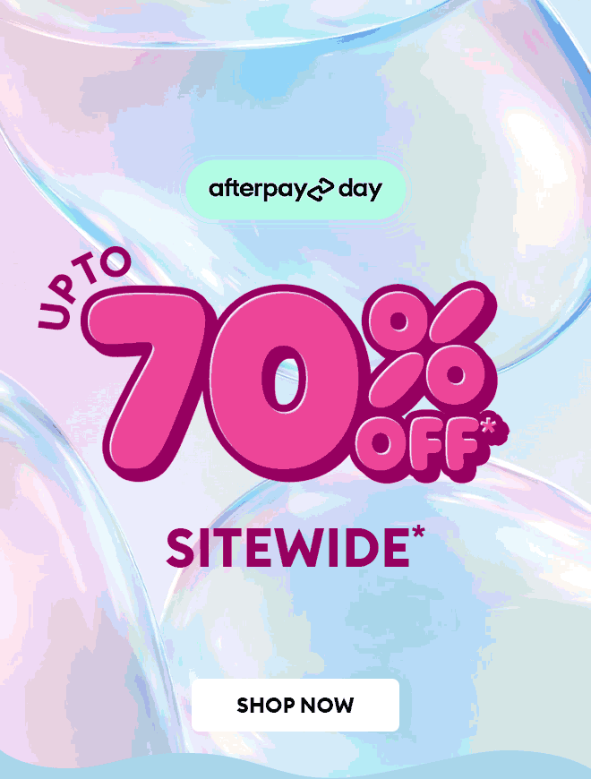 Up to 70% off Sitewide