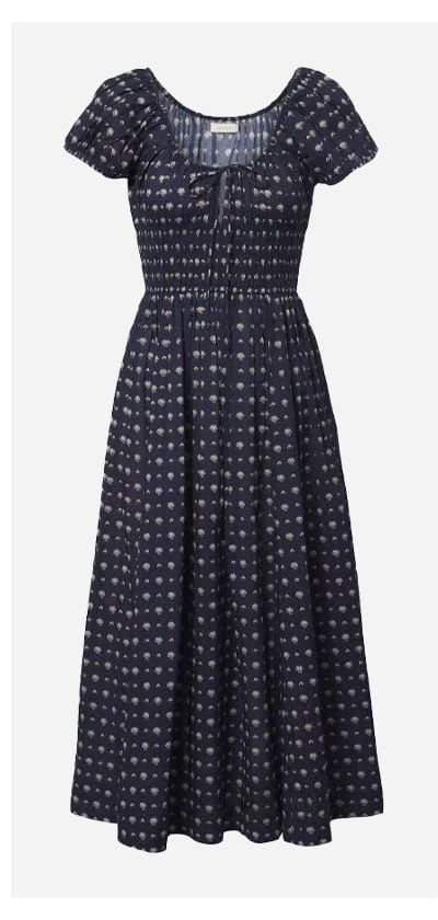 Quinn Dress In Bleu