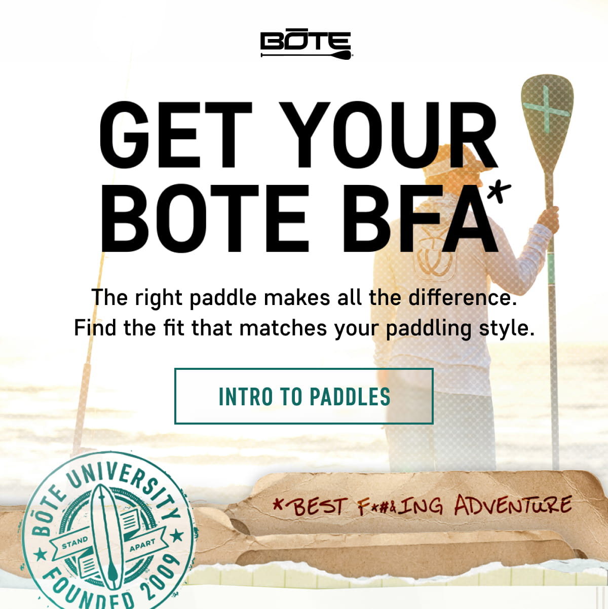 Get an Intro to Paddles
