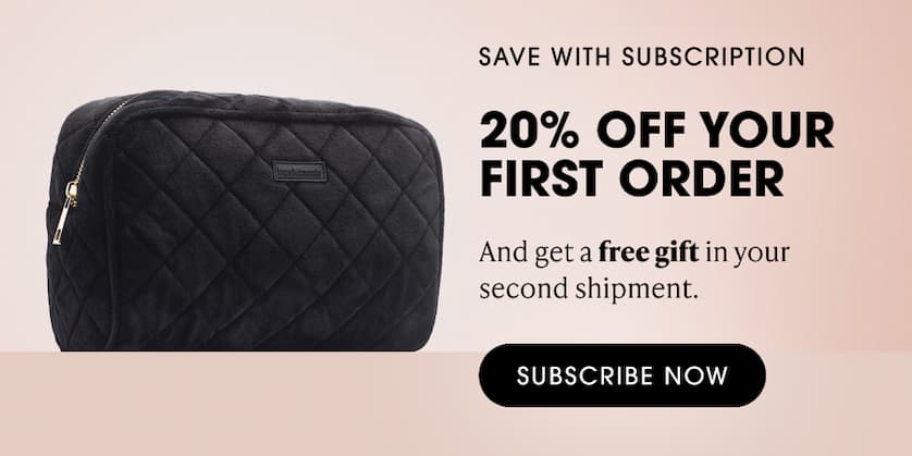20% off your first subscription order