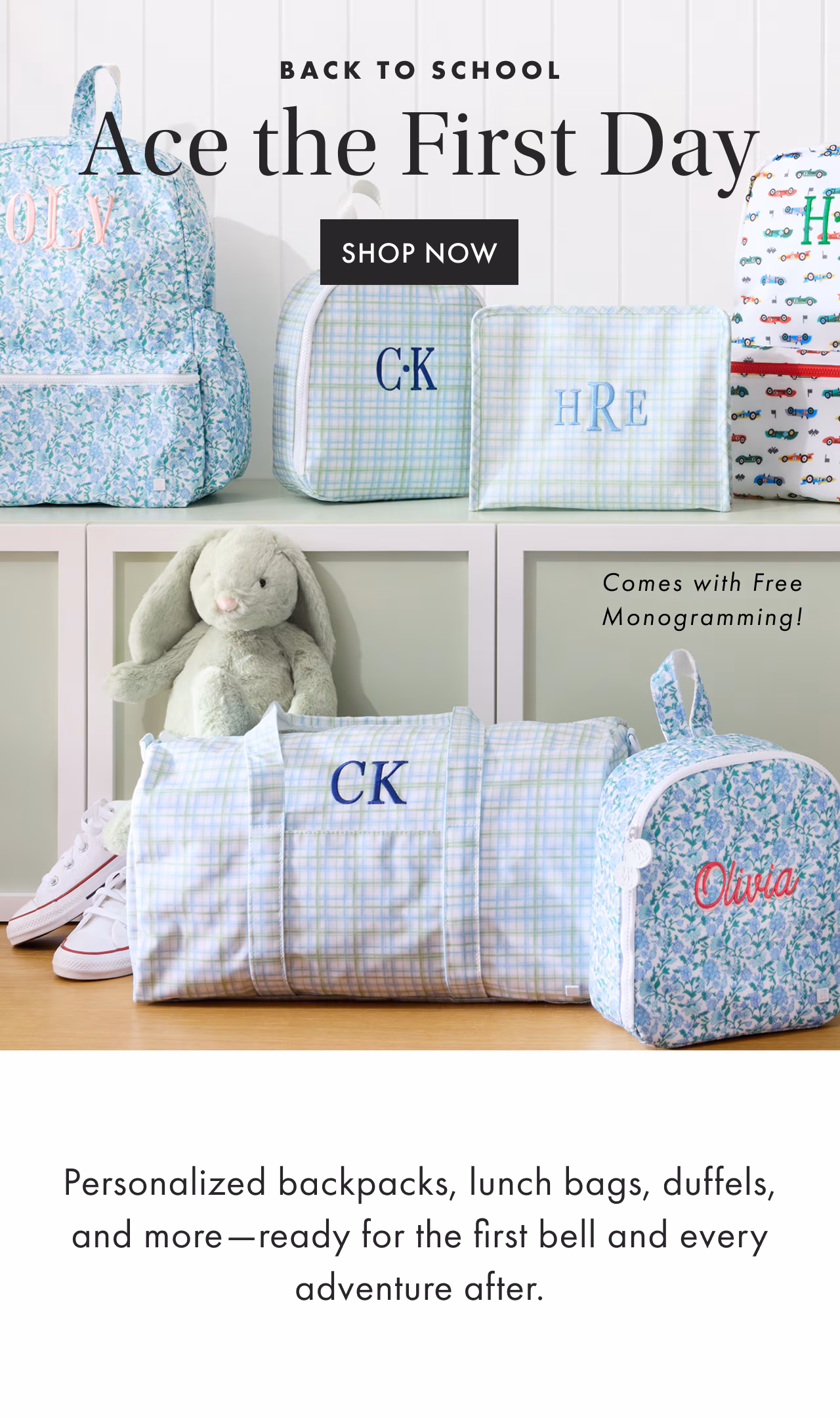 Back to School - Ace the First Day - Shop Now