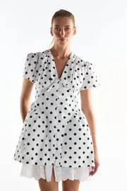 Corset Mini Skater Dress
