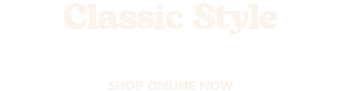 Classic Style. Stock Up on Table Setting Must-Haves.