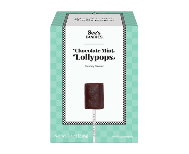 Chocolate Mint Lollypops