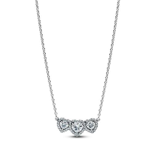 Collier Trilogie de Cœurs Halo