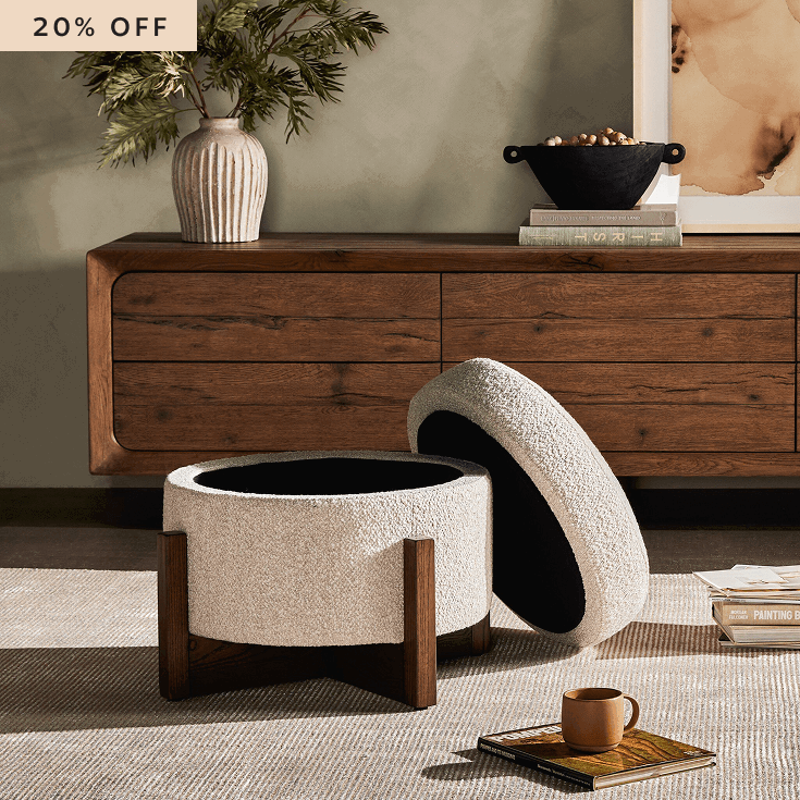 Esben Storage Ottoman