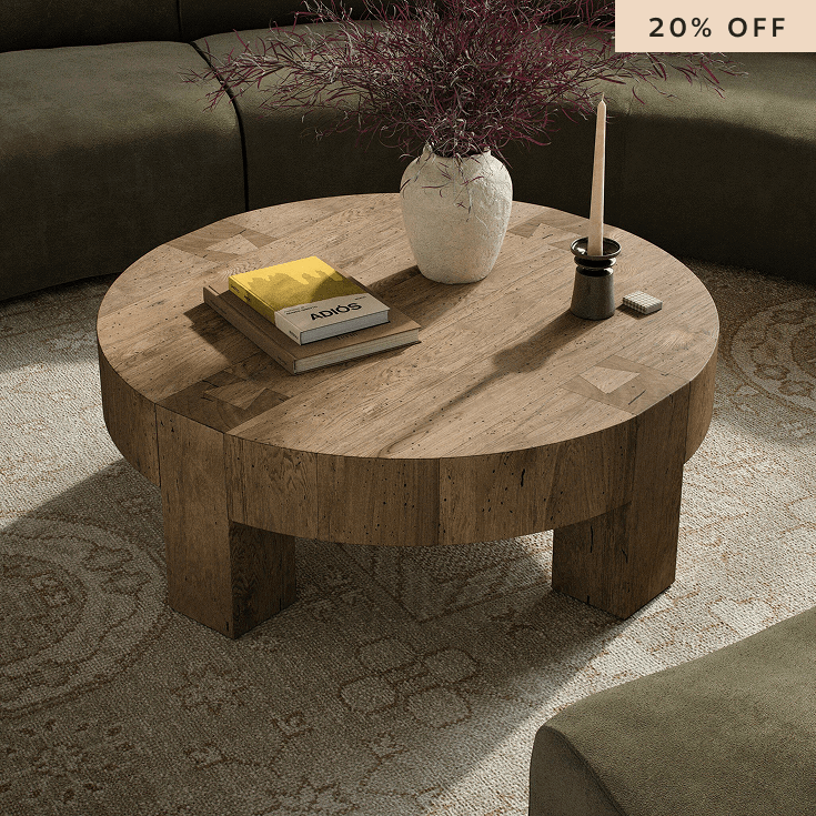 Abaso Round Coffee Table