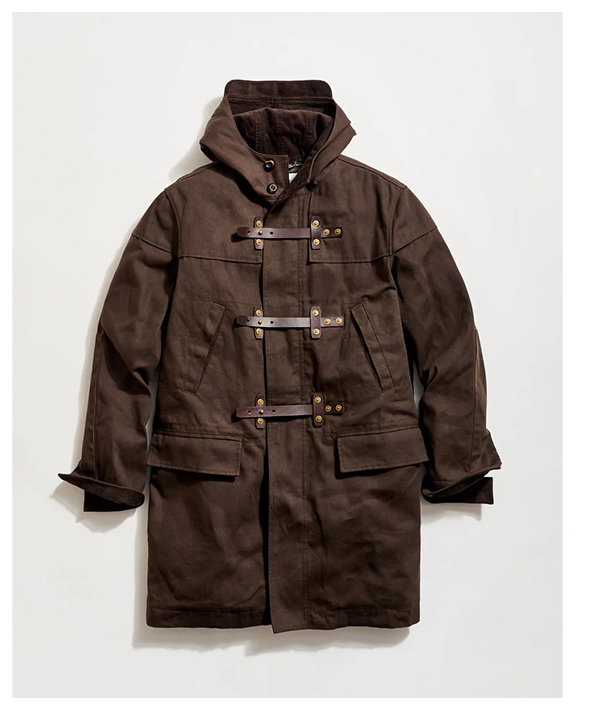 Waxed Canvas Duffle Coat