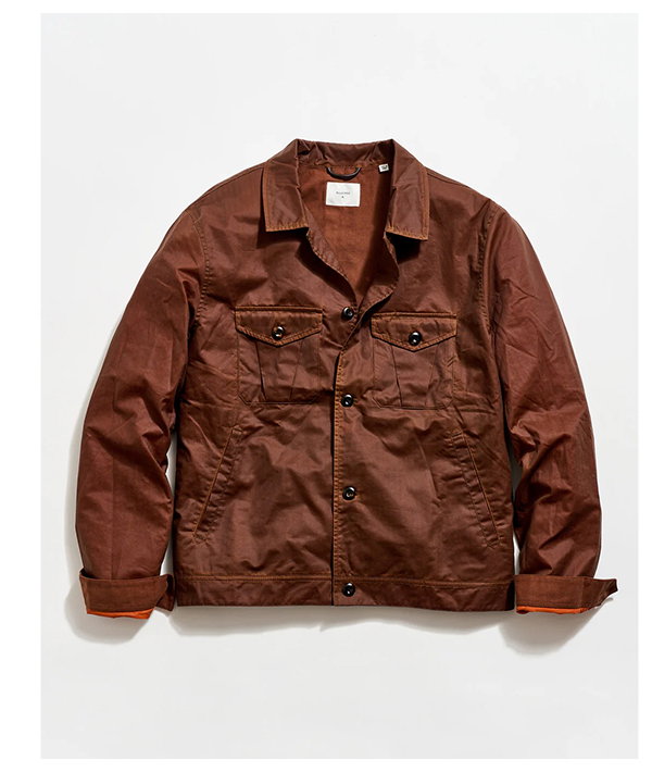 Waxed Herringbone Members Jacket