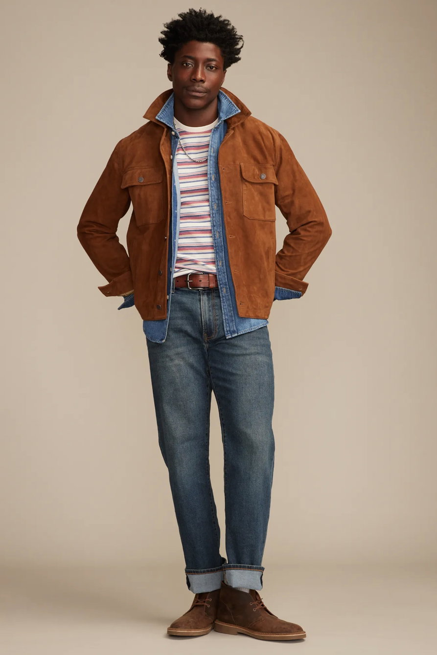 Image of Lucky Brand 363 Vintage Straight - Men's Pants Denim Straight Leg Jeans in Farringdon