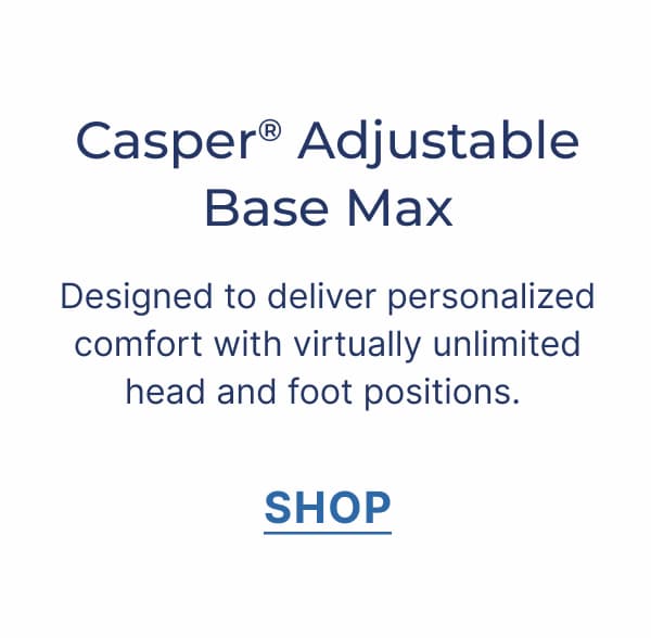 casper adjustable base max