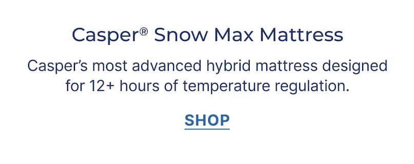 casper snow max mattress