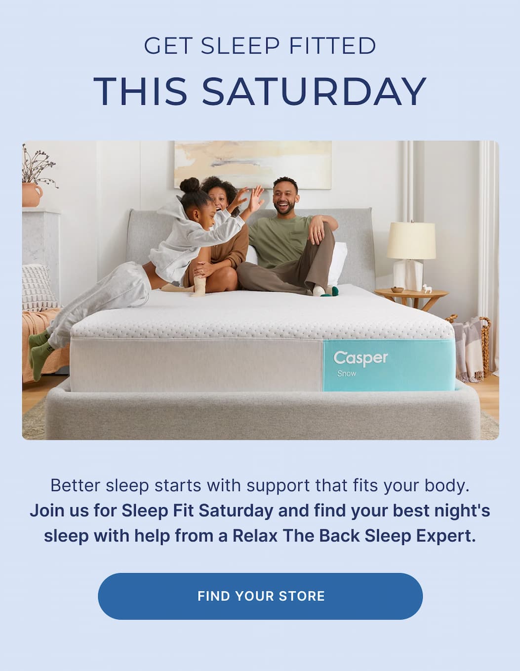 better sleep starts w support
