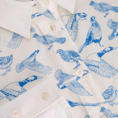 Ladies Joules Charlotte Printed Jersey Shirt