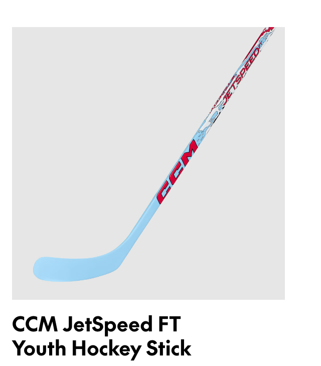 CCM Jetspeed FT Youth Hockey Stick