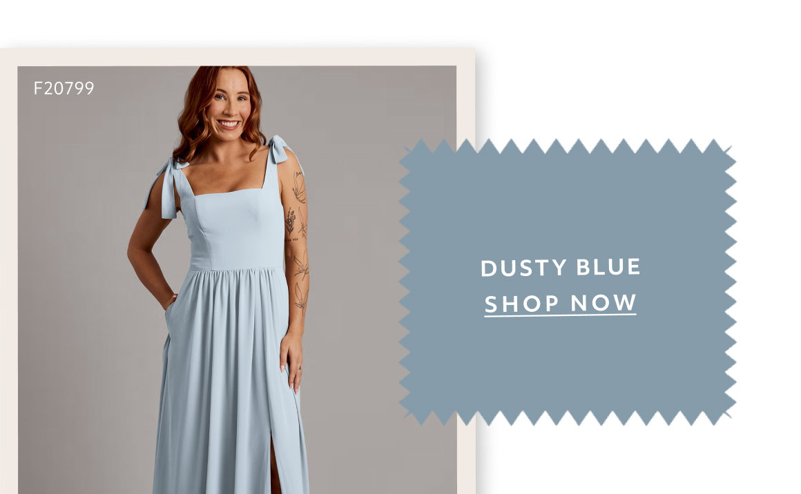 dusty blue - shop now