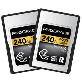 Prograde Digital Gold Series CFexpress Type-A 2.0 Memory Card 240GB 2-Pack